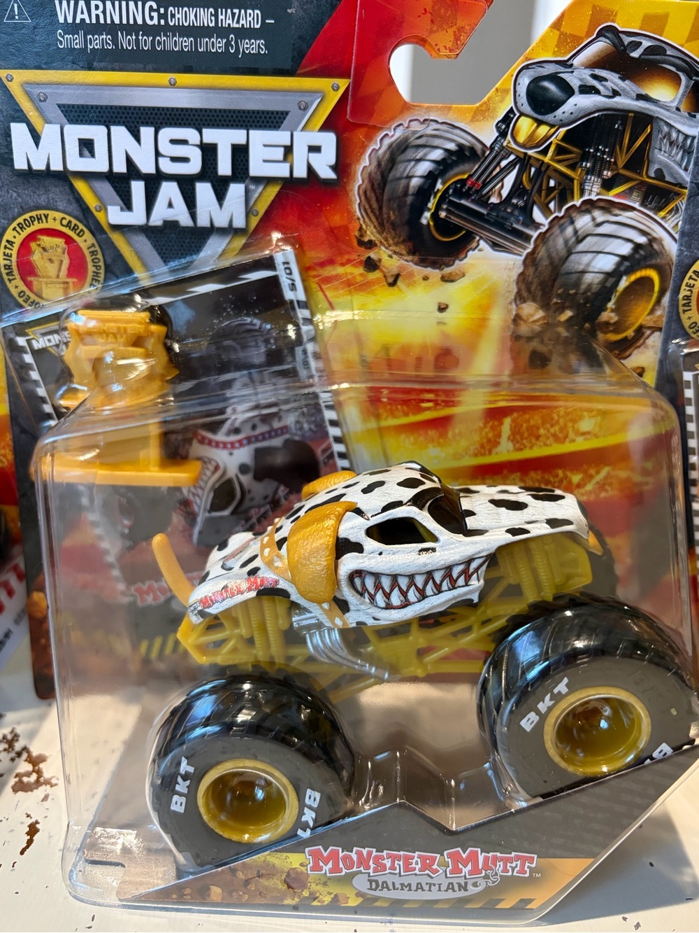 Gold Monster Jam Monster Mutt